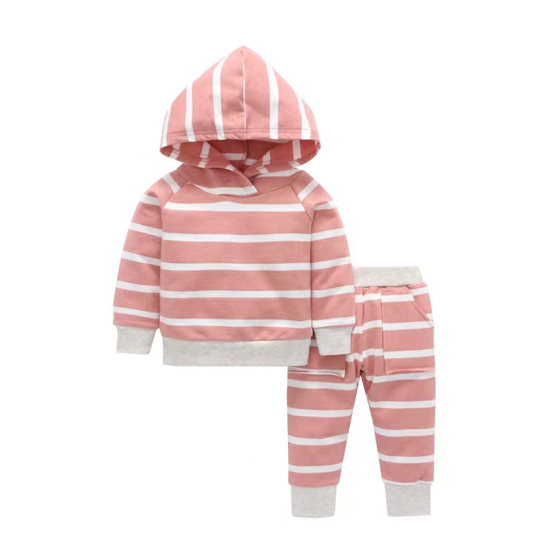 2pcs Baby Girl/Boy tracksuit set