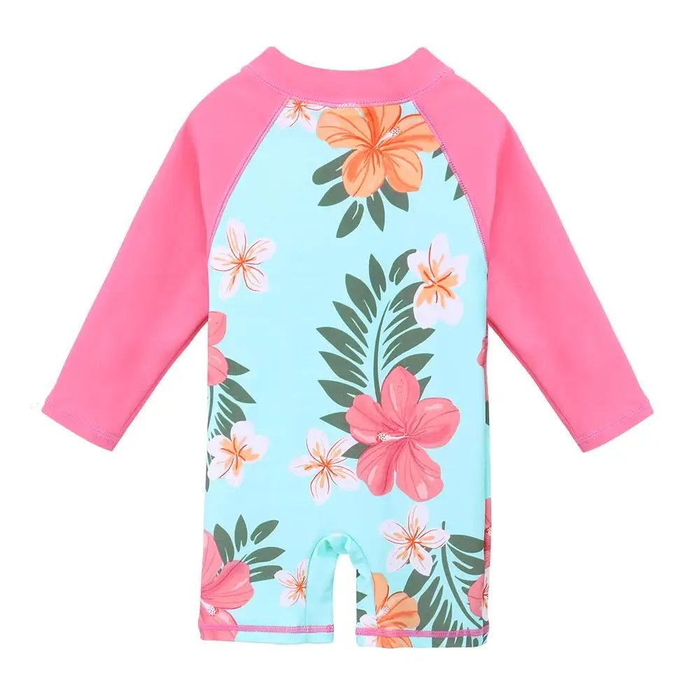 UPF50+ Children Long Sleeve Swimsuit