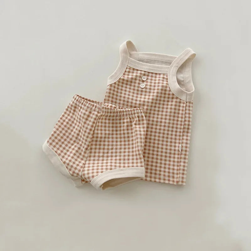 2Pcs Baby Outfit Set