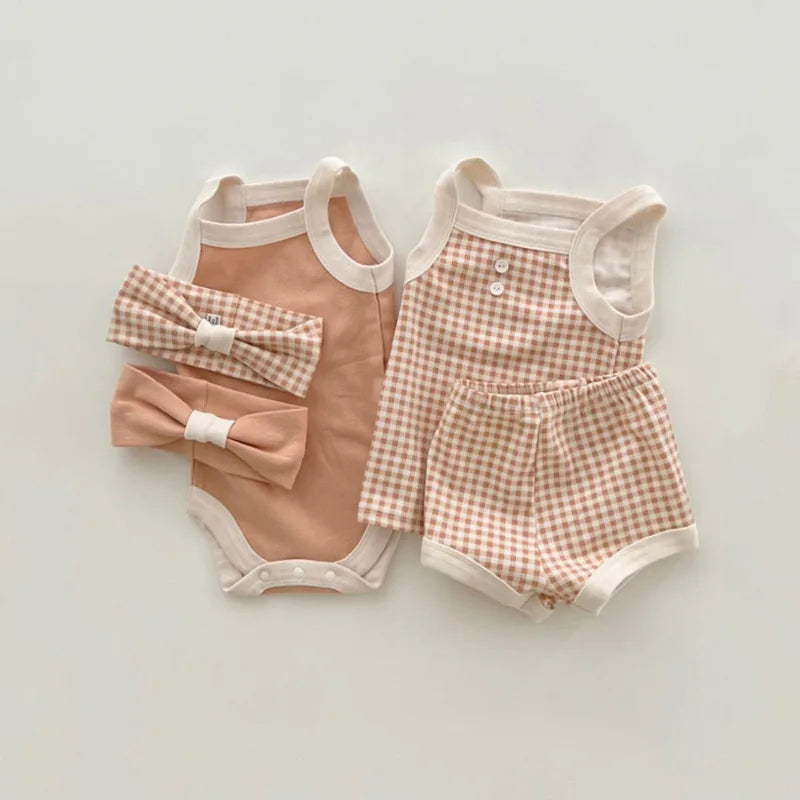 2Pcs Baby Outfit Set