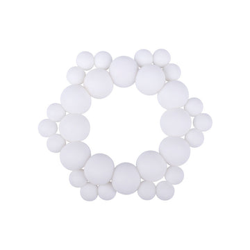 Silicone beads hexagonal teether ring