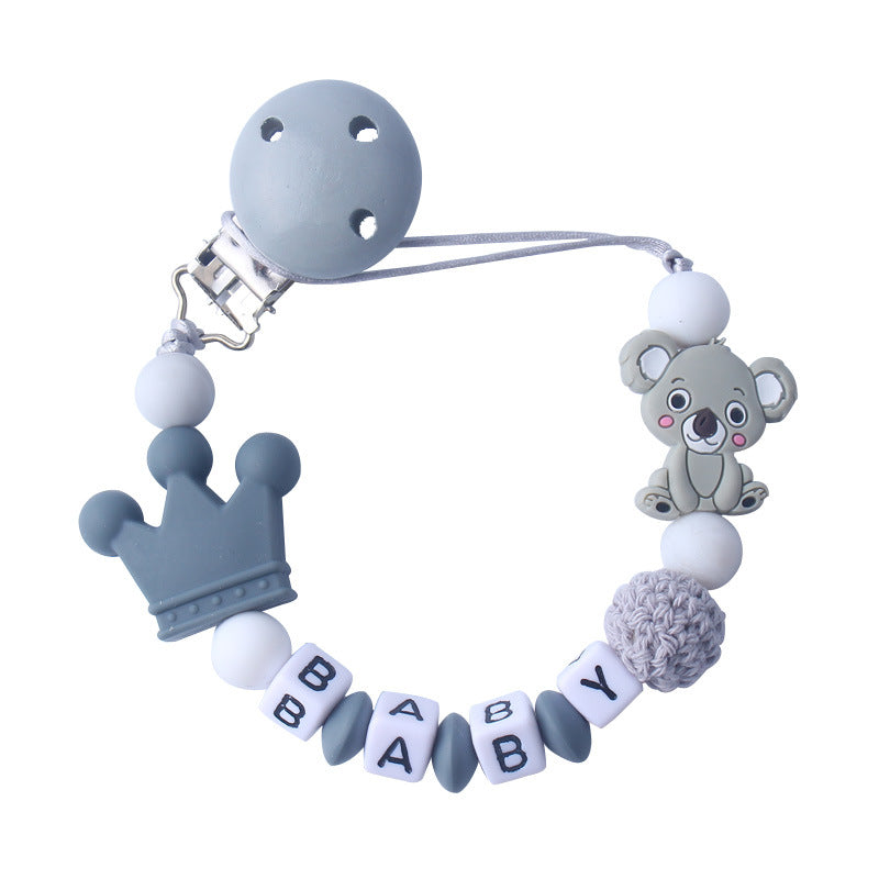 koala Dummy Chain - siliconebabyessential.com