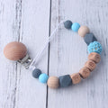 Silicone Beads Baby Dummy Chain - siliconebabyessential.com