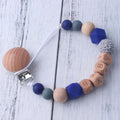 Silicone Beads Baby Dummy Chain - siliconebabyessential.com