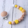 Silicone Beads Baby Dummy Chain - siliconebabyessential.com