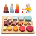 Food Grade Silicone Stacking toy set - siliconebabyessential.com