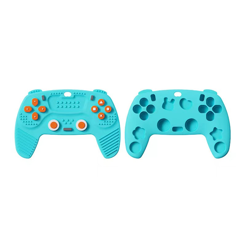 Silicone Gamepad Teether baby soother toy - siliconebabyessential.com