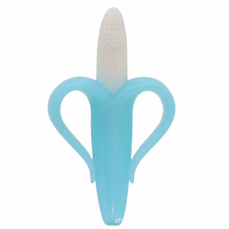 Silicone Corn Teether baby soother toy - siliconebabyessential.com