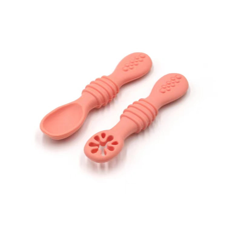 Silicone Spoon Set - siliconebabyessential.com