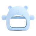 Silicone Bear Teether Glove baby soother toy - siliconebabyessential.com