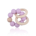 Silicone Beads beechwood teether - siliconebabyessential.com