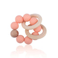 Silicone Beads beechwood teether - siliconebabyessential.com