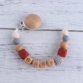 Silicone Beads Baby Dummy Chain - siliconebabyessential.com