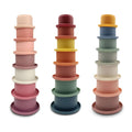 Food Grade Silicone stackable toy set- Cup - siliconebabyessential.com