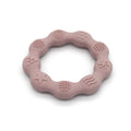 Food Grade Silicone flower ring Teether - siliconebabyessential.com