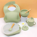 Food Grade Silicone Feeding Set-3 - siliconebabyessential.com