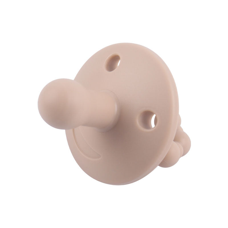 Smile silicone pacifier baby soother toy - siliconebabyessential.com