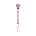 Wooden Bead Dummy Chain baby soother toy - siliconebabyessential.com