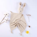 Baby Cotton Bunny Soother Towel - siliconebabyessential.com