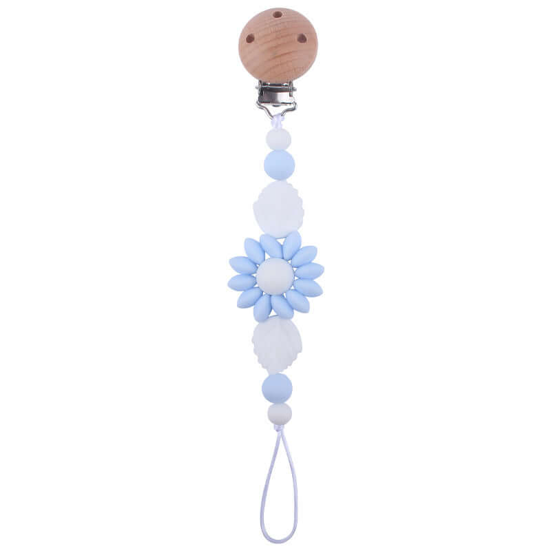 Flower Dummy Chain - siliconebabyessential.com