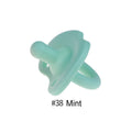 Flat silicone pacifier - siliconebabyessential.com