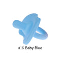 Flat silicone pacifier - siliconebabyessential.com