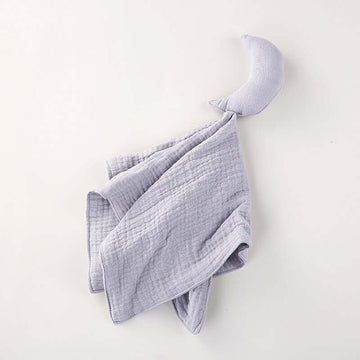 Baby Star/Moon Soother Towel - siliconebabyessential.com