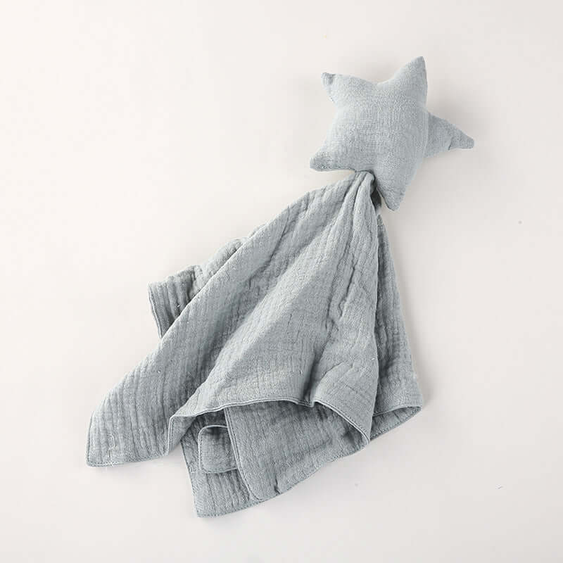 Baby Star/Moon Soother Towel - siliconebabyessential.com