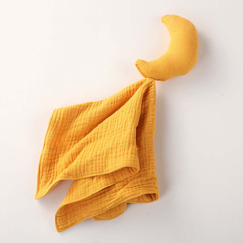 Baby Star/Moon Soother Towel - siliconebabyessential.com