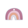 Food Grade Silicone rainbow teether - siliconebabyessential.com