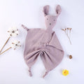 Baby Cotton Bunny Soother Towel - siliconebabyessential.com