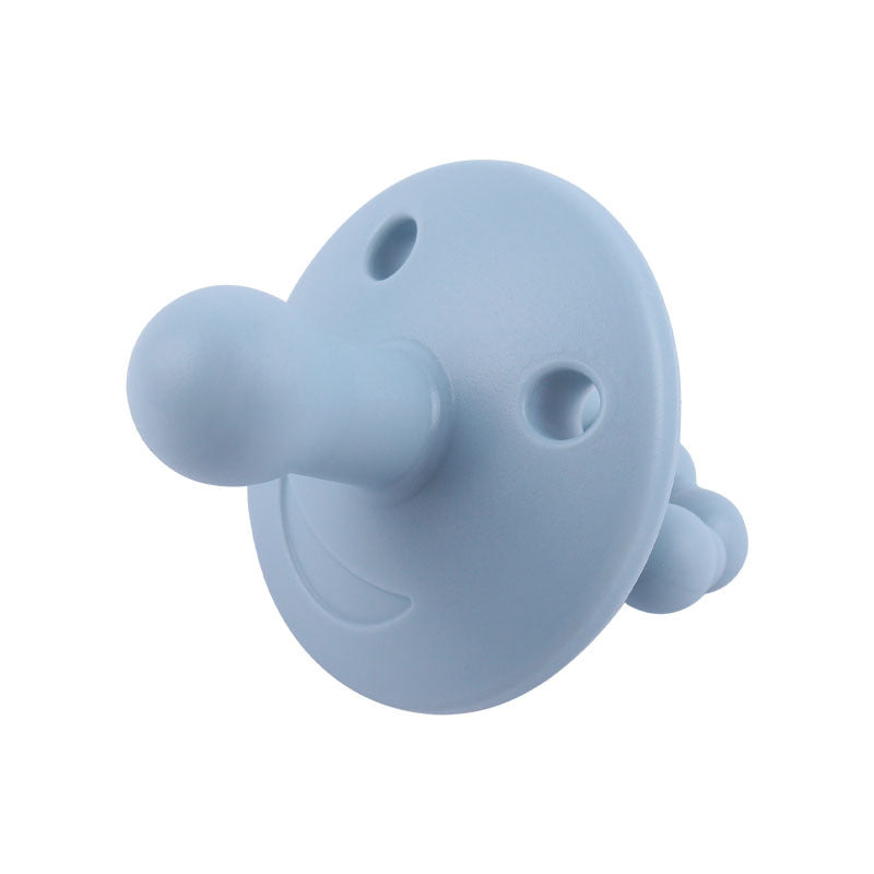 Smile silicone pacifier baby soother toy - siliconebabyessential.com