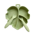 Food grade Silicone Leaf baby Suction Plate - siliconebabyessential.com