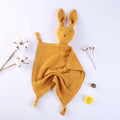 Baby Cotton Bunny Soother Towel - siliconebabyessential.com